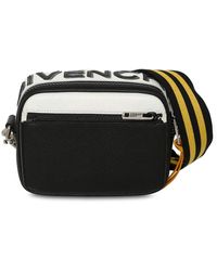 Givenchy Wendbare Umhängetasche Aus Leder Mit Logo - Schwarz