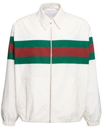 Gucci - gg Print Cotton Jacket - Lyst