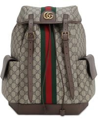 Gucci - Ophidia Gg Supreme Coated Backpack - Lyst