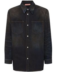 Acne Studios - Denim-hemd "karto Darkside" - Lyst
