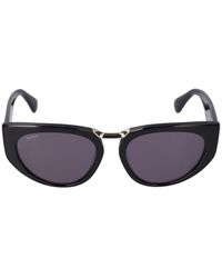 Max Mara - Bridge1 Round Acetate Sunglasses - Lyst