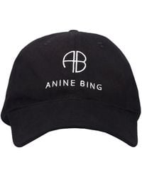 Anine Bing - Baseballkappe Aus Baumwolle "jeremy" - Lyst