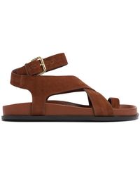 A.Emery - 20mm Hohe Wildleder-sandaletten "jalen" - Lyst