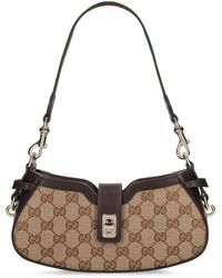 Gucci - Sac porté épaule en toile gg - Lyst