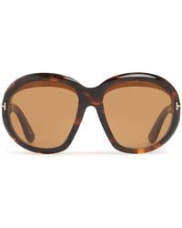 Tom Ford - Runde Sonnenbrille "angelica" - Lyst