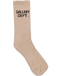 GALLERY DEPT. Socken Aus Baumwollmischung Mit Logo - Weiß