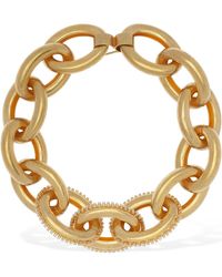 Marni Halskette Mit Kristallen "vertigo" - Mettallic