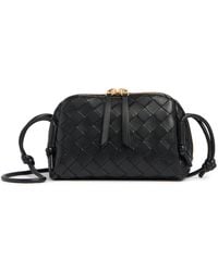 Bottega Veneta - Intrecciato Concert Leather Pouch - Lyst