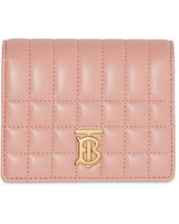 Burberry - Lola Quilted Leather Wallet - Lyst
