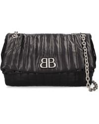 Balenciaga - Medium Monaco Leather Shoulder Bag - Lyst