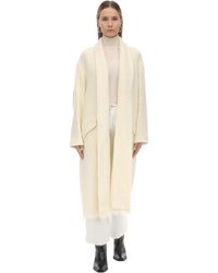 Étoile Isabel Marant Mantel Aus Wollmischung "faby" - Weiß