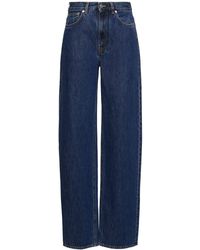 Loulou Studio - Samur Cotton Denim Jeans - Lyst