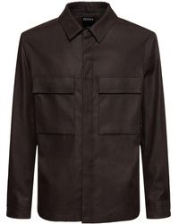 ZEGNA - Giacca oasi in lino - Lyst