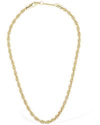 FEDERICA TOSI - Lace Grace Chain Necklace - Lyst