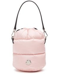 Moncler - Caradoc Quilted Down Bucket Bag - Lyst