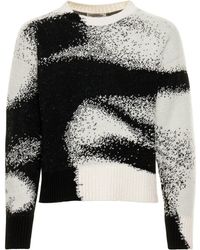 Herren Bekleidung Pullover und Strickware Rundhals Pullover Alexander McQueen Wolle Wolle sweater in Schwarz für Herren 