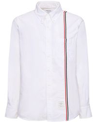 Thom Browne - Straight Fit Button Down Shirt - Lyst
