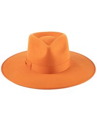 Lack of Color Burnt Rancher Wool Hat - Orange