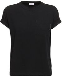 Brunello Cucinelli - Jersey Short Sleeve T-Shirt - Lyst