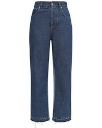 Donna Abbigliamento da Jeans Jeans baggy in denim di Loewe in Blu 