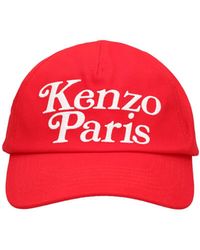 KENZO - Gorra de baseball de algodón - Lyst