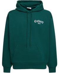 Carhartt - Onyx Script Hooded Sweatshirt - Lyst
