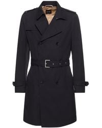 BOSS - Trench h-hyde in cotone - Lyst
