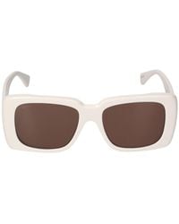 Max Mara - Glimpse3 Squared Acetate Sunglasses - Lyst