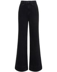 Triarchy - Ms. Onassis High Rise Wide Denim Jeans - Lyst