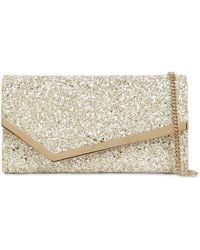 Jimmy Choo Clutch "emmie Infinity" - Mettallic