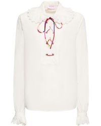 Emilio Pucci - Cotton Blend Poplin Shirt - Lyst