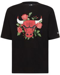 KTZ - Chicago Bulls Nba Floral Graphic T-shirt - Lyst