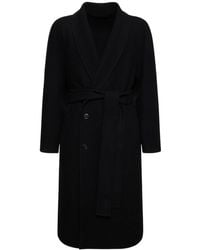 The Row - Wollmantel Aus Filz "ferro" - Lyst
