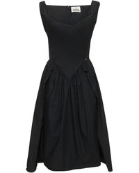 Vivienne Westwood - Kleid Aus Baumwollpopeline "sunday" - Lyst