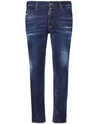 DSquared² - Jeans 6 fit in denim di cotone - Lyst