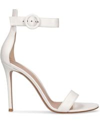 Gianvito Rossi - 105mm Hohe Sandaletten Aus Leder "portofino" - Lyst