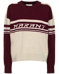 Isabel Marant - Callie Cotton Blend Logo Sweater - Lyst