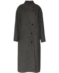 Isabel Marant - Cappotto sabine in lana - Lyst