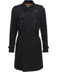 Burberry - Trench kensington in cotone - Lyst
