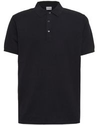 Aspesi - Cotton Knit Polo Shirt - Lyst