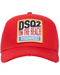 DSquared² - Dsqua2 Logo Baseball Cap - Lyst