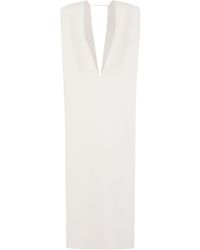 Sportmax Operoso Tight Fitting Viscose Blend Crepe Knit