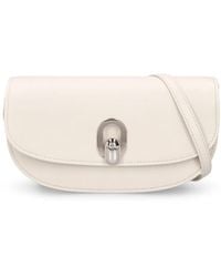SAVETTE - The Tondo Crescent Smooth Leather Bag - Lyst
