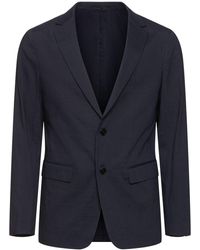 Theory - Clinton Linen Blend Blazer - Lyst