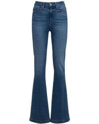 PAIGE Iconic High Rise Flare Jeans - Blue