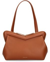 Mansur Gavriel - Medium Frame Smooth Leather Shoulder Bag - Lyst