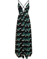 Ulla Johnson - Adonis Viscose Blend Long Gown - Lyst