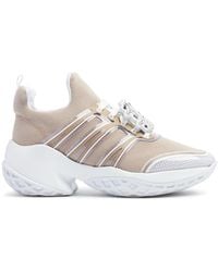 Roger Vivier - Damen 45Mm Hohe Sneakers Mit Kristallen „Viv Run“ - Lyst