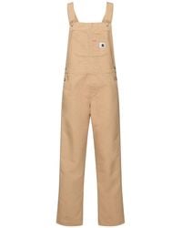 Carhartt - Bib Straight Canvas Overalls - Lyst