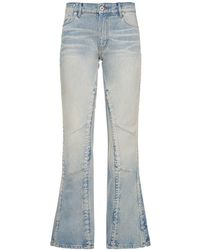 Y. Project - Low Rise Flared Denim Jeans W/Hooks - Lyst